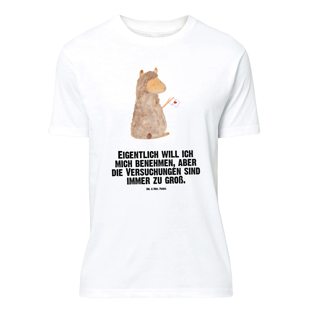 T-Shirt Standard Alpaka Fahne Lustiges T-Shirt, Schlafshirt, Junggesellenabschied, T-Shirt mit Spruch, Tshirt, Nachthemd, Damen, T-Shirt, Herrn, Jubiläum, Shirt, Geburstag, Lama, Alpaka, Lamas, Alpakas, Liebe