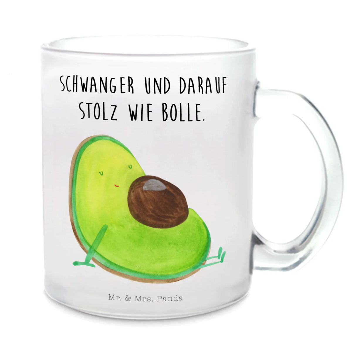 Teetasse Avocado Schwangerschaft Pott, Teetasse, Motivtasse, getränkeglas, Teetasse Glas, getränkebecher, glastasse, Teetasse aus Glas, Kakaotasse, Henkelbecher, Häferl, Trinkglas, Haferl, Tee Tasse, Teeglas, Glas Teebecher, Glasbecher, Henkeltasse, Avocado, Veggie, Vegan, Gesund, Schwangerschaft, Schwanger, Babyparty, Babyshower