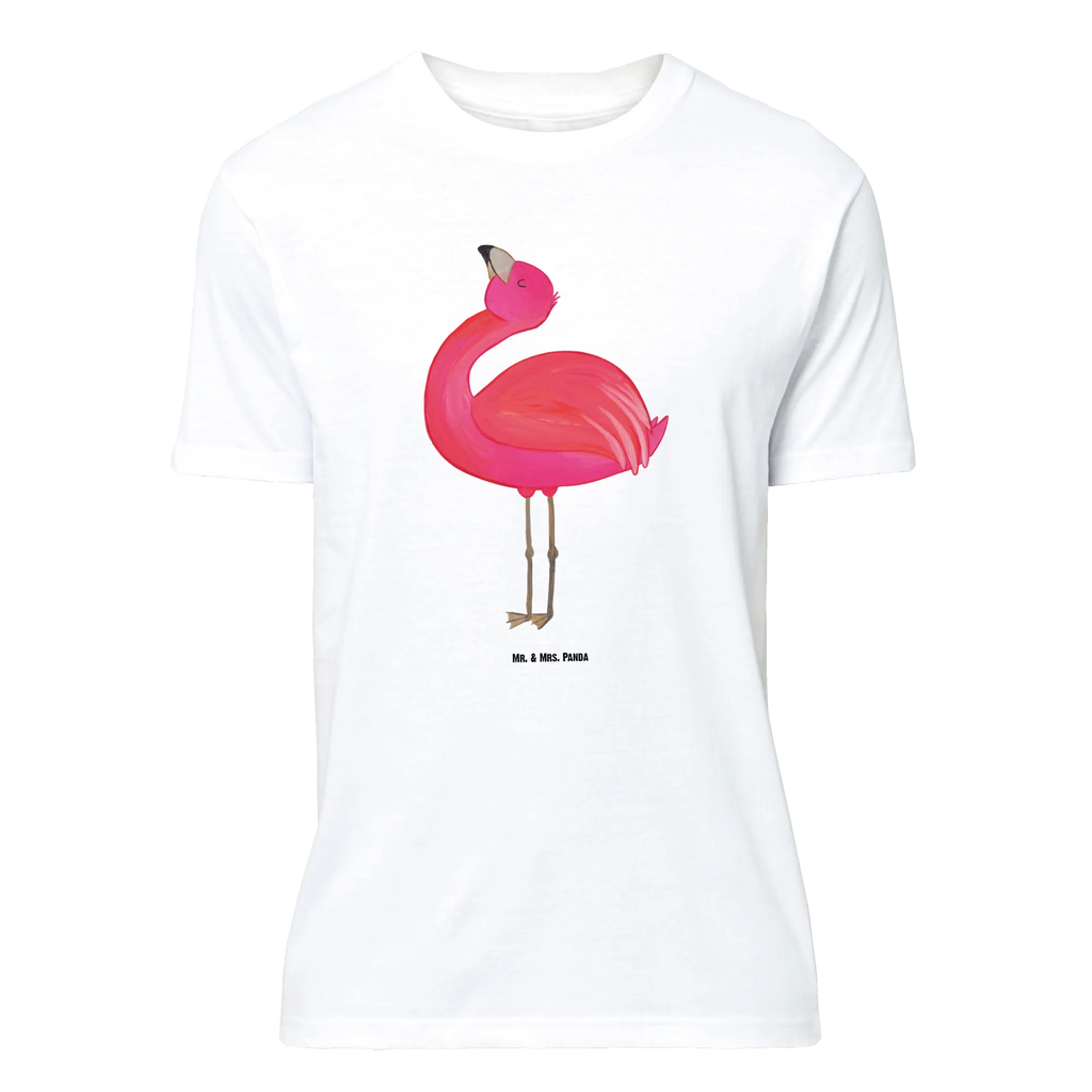 T-Shirt Standard Flamingo stolz T-Shirt mit Spruch, Lustiges T-Shirt, Damen, Tshirt, Nachthemd, Schlafshirt, Shirt, Jubiläum, Geburstag, T-Shirt, Herrn, Junggesellenabschied, Flamingo, Selbstliebe, Freundin, Mama, Schwester, Beste Freundin, Stolz, Freude, Tochter, Selbstakzeptanz