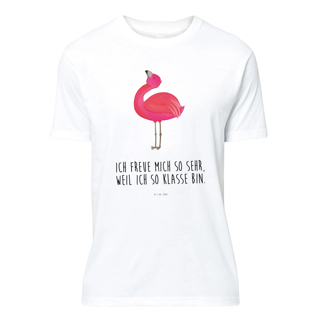 T-Shirt Standard Flamingo stolz T-Shirt mit Spruch, Lustiges T-Shirt, Damen, Tshirt, Nachthemd, Schlafshirt, Shirt, Jubiläum, Geburstag, T-Shirt, Herrn, Junggesellenabschied, Flamingo, Selbstliebe, Freundin, Mama, Schwester, Beste Freundin, Stolz, Freude, Tochter, Selbstakzeptanz
