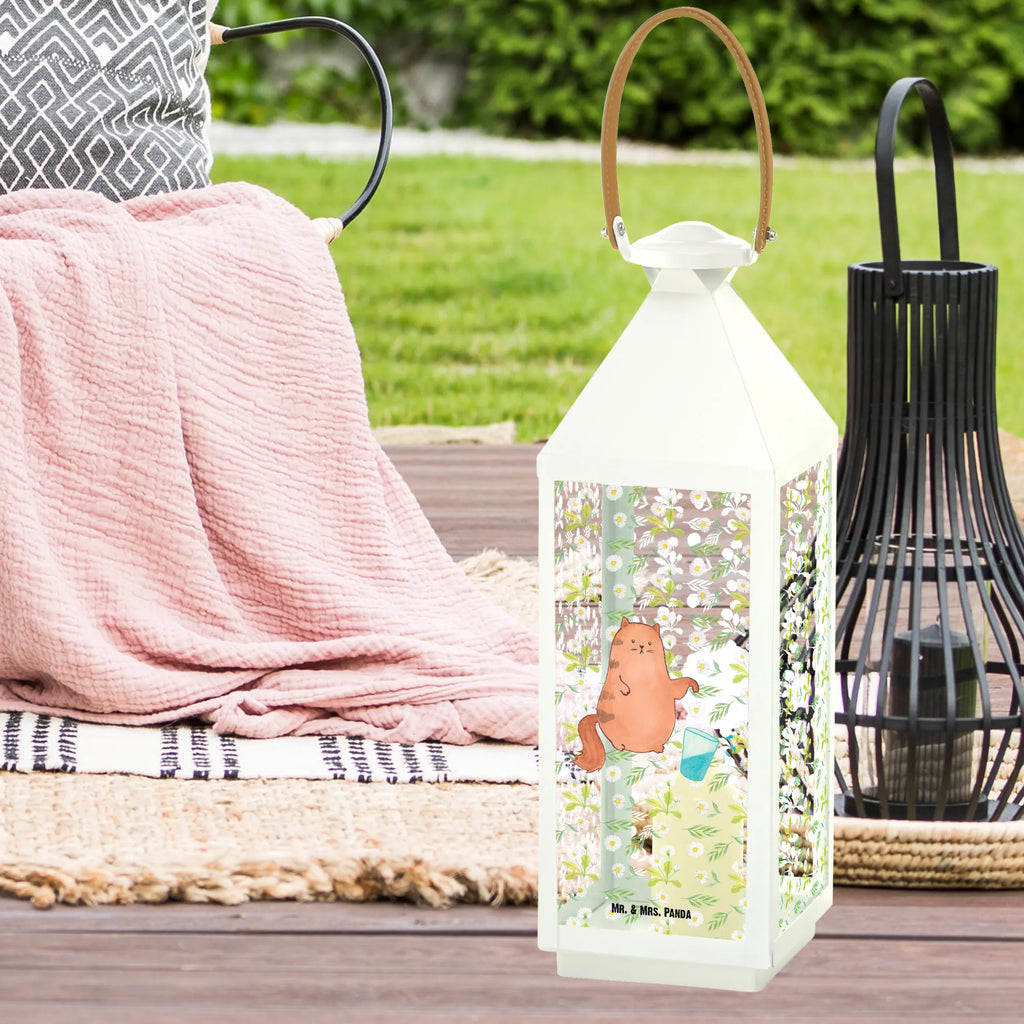 Decorative lantern Cat water glass cat, tomcat, kitty, meow, kitten, housecat, mama cat, love cats, cat image, cat fan, cat lover, cat fancier, cat decoration, gift for cat lover, cat owner, funny cats, cat sayings, cat motto, funny cat gifts, fan merchandise, cat stuff, animal lover, pussy, glass, cats, Cats, pet, water