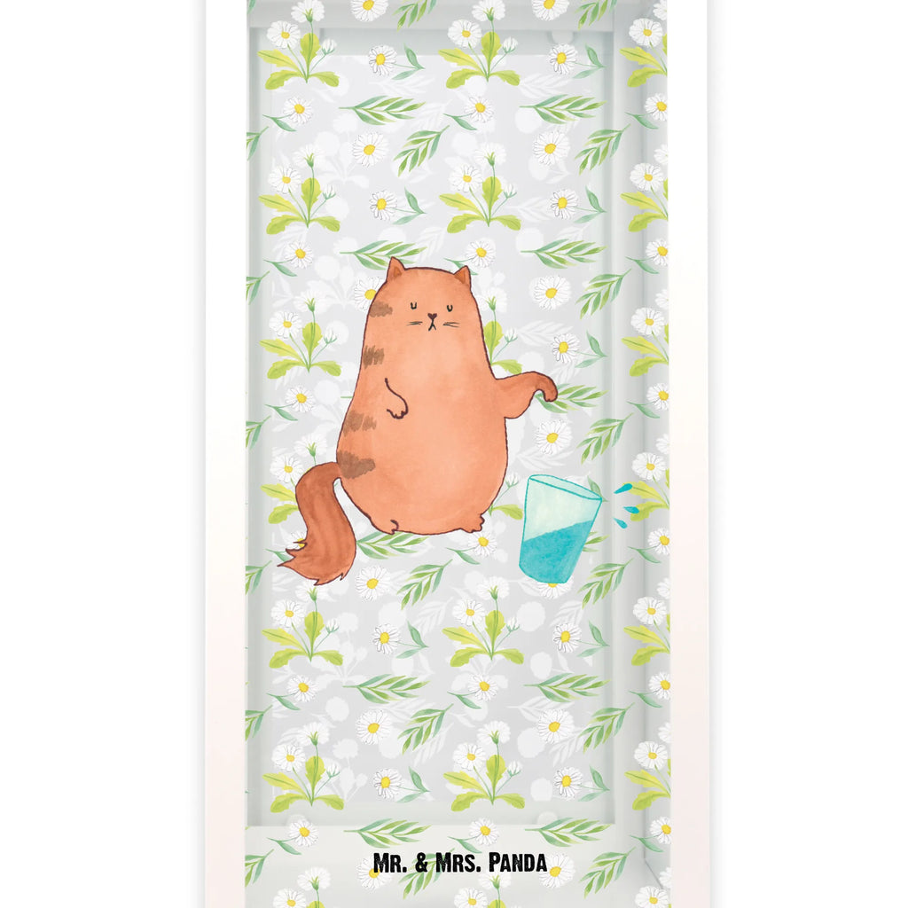 Decorative lantern Cat water glass cat, tomcat, kitty, meow, kitten, housecat, mama cat, love cats, cat image, cat fan, cat lover, cat fancier, cat decoration, gift for cat lover, cat owner, funny cats, cat sayings, cat motto, funny cat gifts, fan merchandise, cat stuff, animal lover, pussy, glass, cats, Cats, pet, water