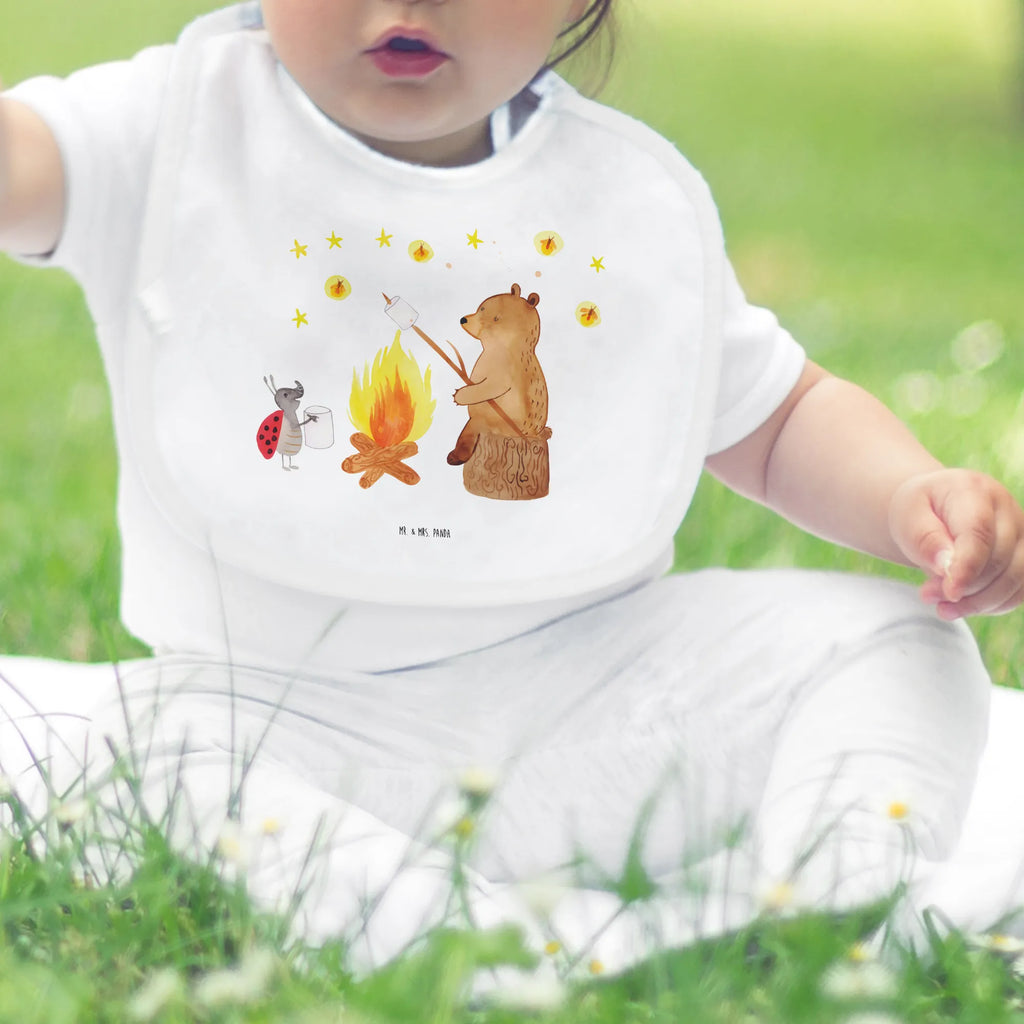 Organiczne śliniaczki Niedźwiedź i biedronka przy ognisku Niedźwiedź, Miś, Pluszowy miś