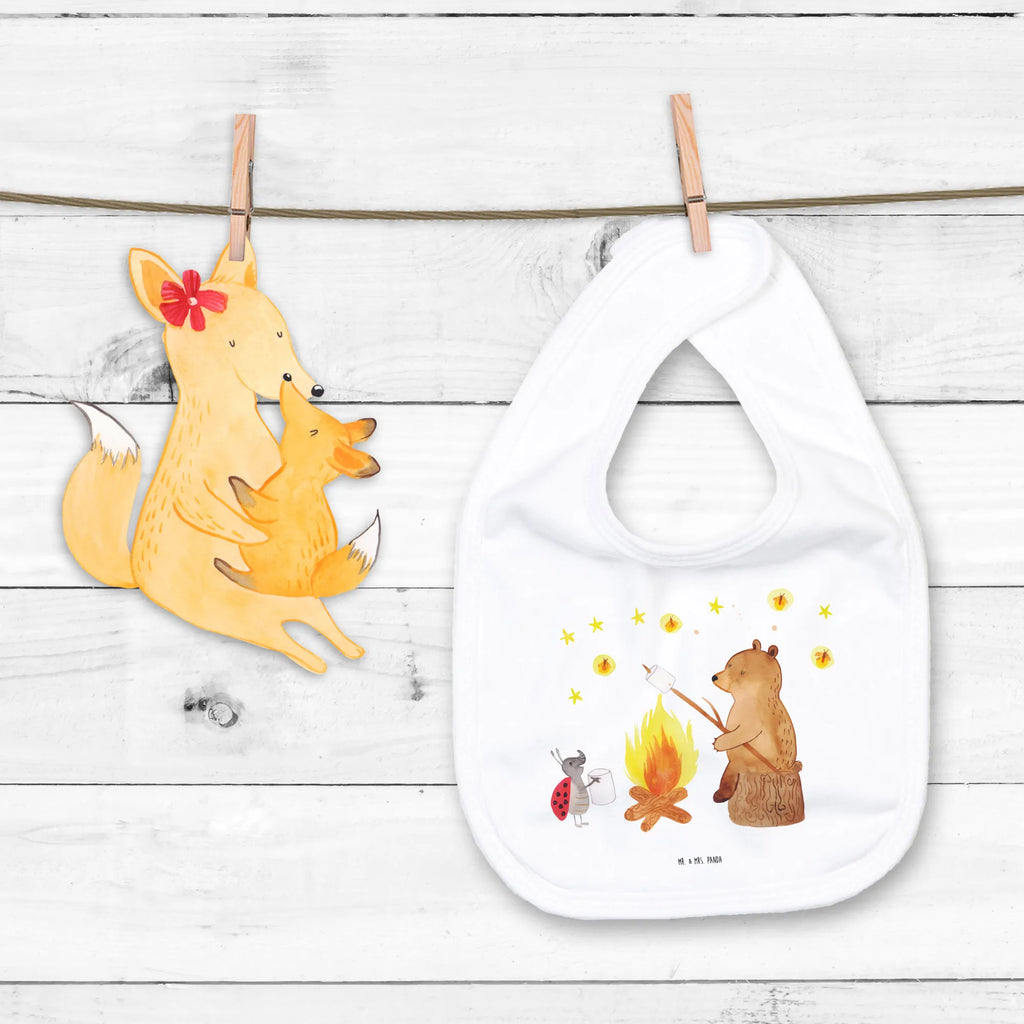 Organiczne śliniaczki Niedźwiedź i biedronka przy ognisku Niedźwiedź, Miś, Pluszowy miś