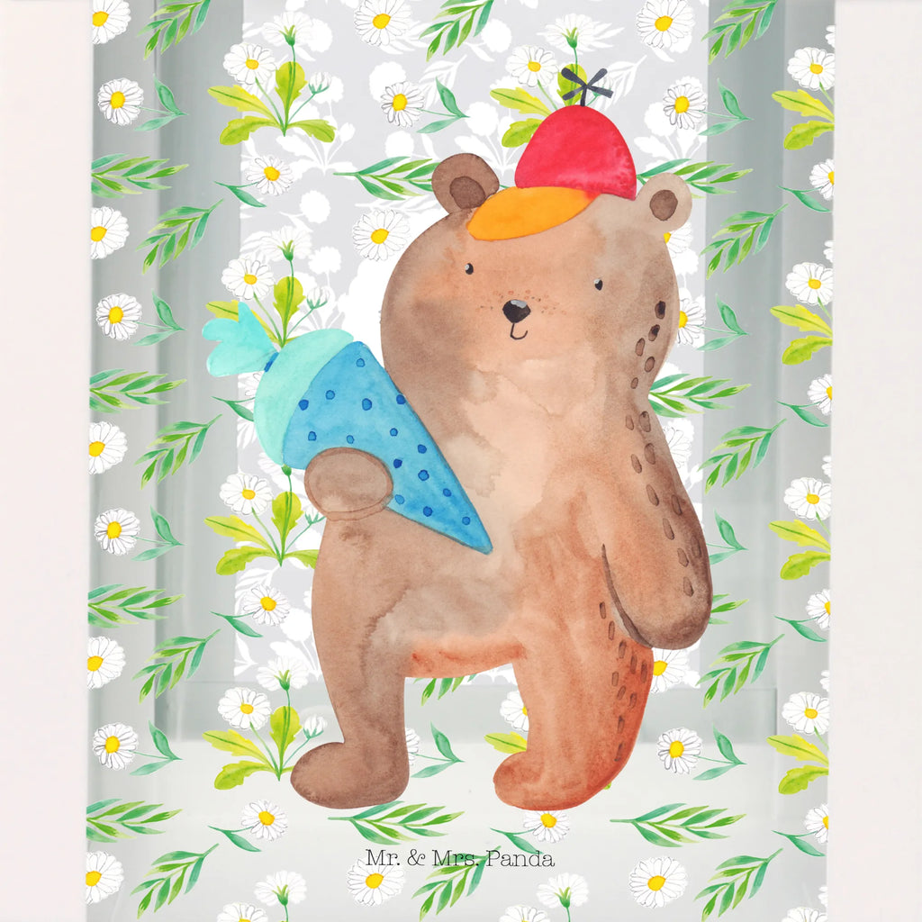 Decorative lantern bear School cone bear, teddy, teddy bear, cuddly toy, Bear motif, School enrolment gift, Starting school, Primary school, First day of school gift, School bag, School gift