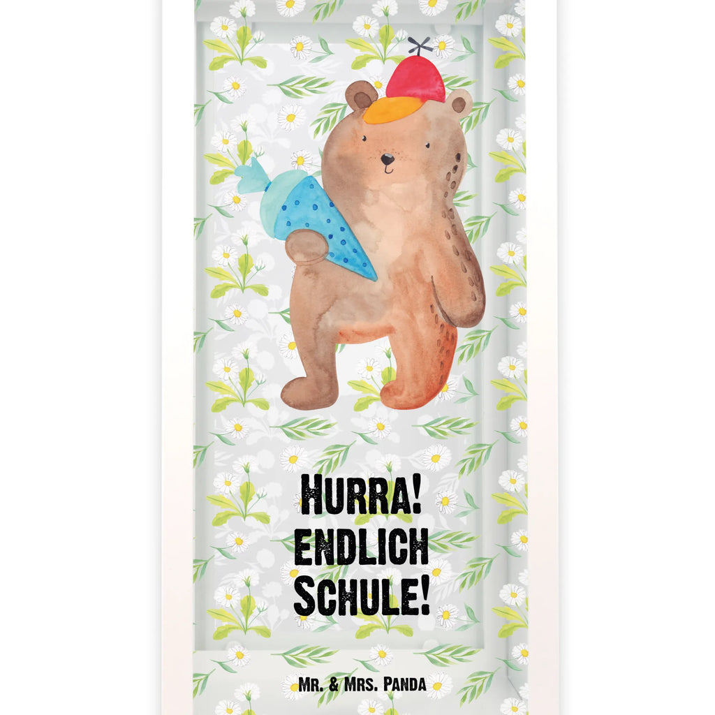 Decorative lantern bear School cone bear, teddy, teddy bear, cuddly toy, Bear motif, School enrolment gift, Starting school, Primary school, First day of school gift, School bag, School gift