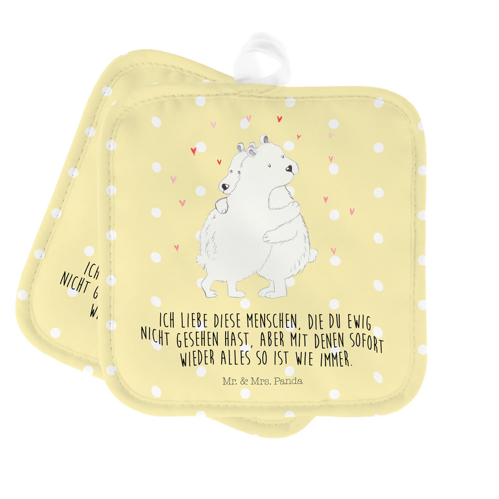 2er Set Topflappen  Eisbär Umarmen Topfhandschuhe, Topflappen, Topfuntersetzer, Topflappenset, Topflappen 2er Set, 2er Set Topflappen, topfhalter, Topflappen Set, Lustige Sprüche, Tiere, Tiermotive, Gute Laune