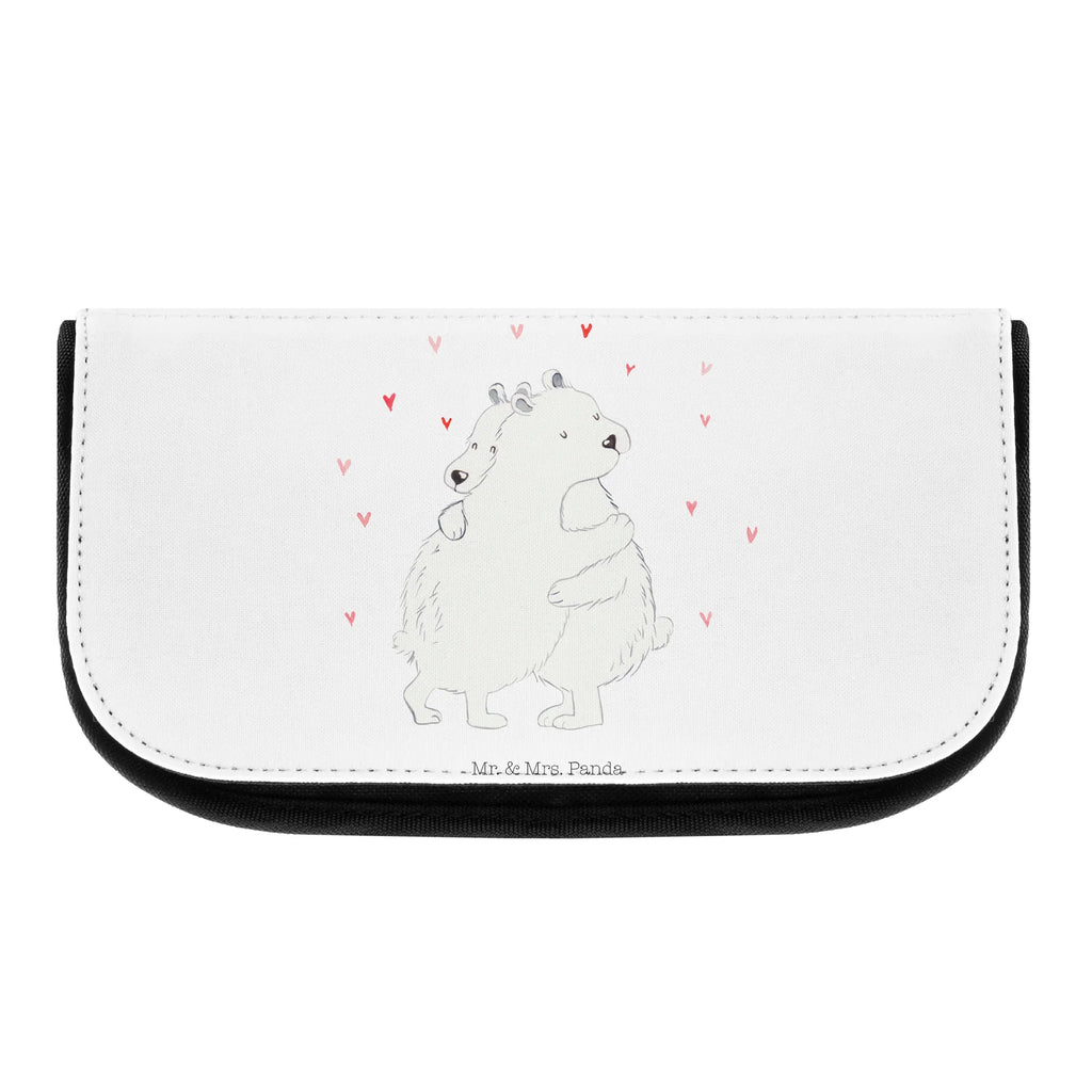 Cosmetics bag Icebear Embrace Beauty Bag, Schminktäschchen, zubehörtasche, Kulturtasche, Waschbeutel, Organizer Tasche, beauty tasche, utensilientasche, reiseschminktasche, hygiene tasche, kosmetiktäschchen, bad tasche, kosmetik beutel, Make-Up Bag, kleines Täschchen, beauty case, Toilettentasche, Beautybag, Schminktasche, Necessaire, reise kosmetiktasche, Schminkbeutel, Reisenecessaires, Waschtasche, Kulturbeutel, kulturtäschchen, Kosmetiktasche, toilettenbeutel, Tiere, Tiermotive, Gute Laune, Lustige Sprüche