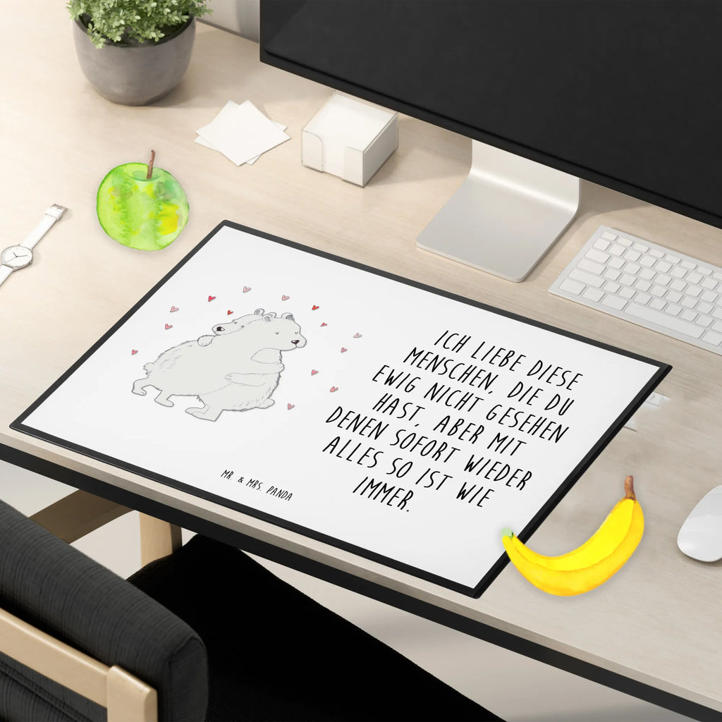 Podkładka na biurko Niedźwiedź polarny obejmować Motywy zwierzęce, dobra energia, zabawne powiedzonka, zwierzęta