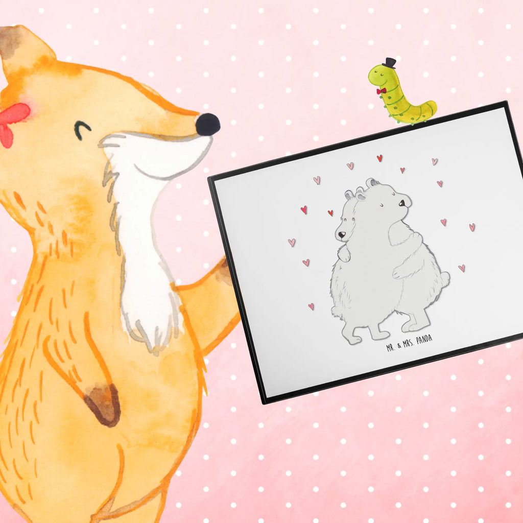 Podkładka na biurko Niedźwiedź polarny obejmować Motywy zwierzęce, dobra energia, zabawne powiedzonka, zwierzęta