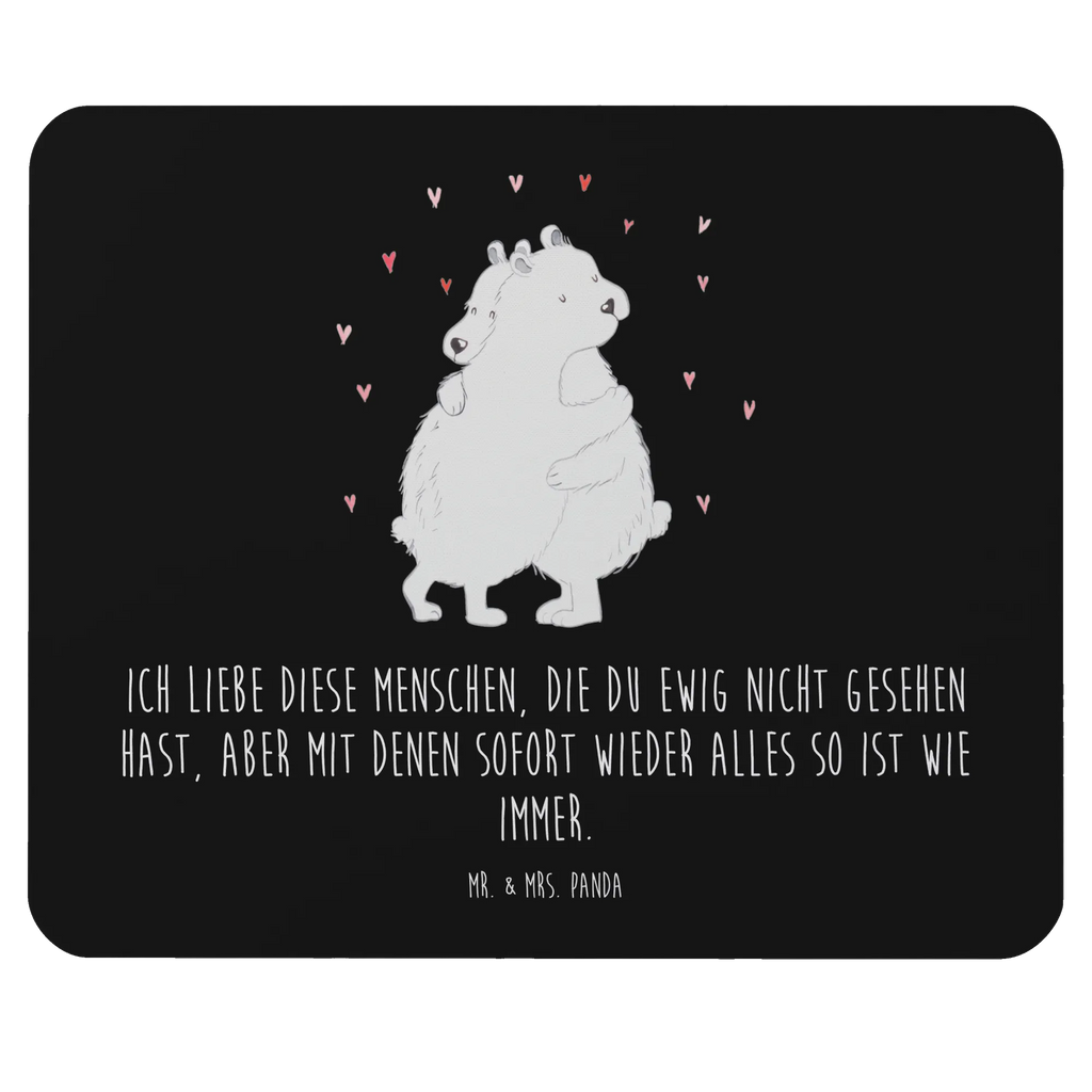 Mouse mat Icebear Embrace Computer zubehör, Einzigartiges Mauspad, Mausunterlage, Mousepad, Büroausstattung, PC Zubehör, Mauspad Büro, Arbeitszimmer, Designer Mauspad, Mauspad, Tiermotive, Gute Laune, lustige Sprüche, Tiere