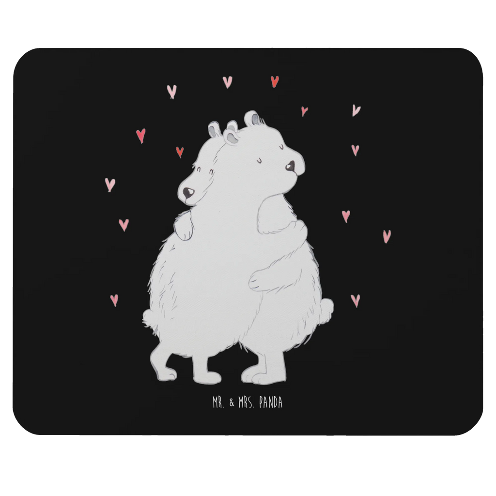 Mouse mat Icebear Embrace Computer zubehör, Einzigartiges Mauspad, Mausunterlage, Mousepad, Büroausstattung, PC Zubehör, Mauspad Büro, Arbeitszimmer, Designer Mauspad, Mauspad, Tiermotive, Gute Laune, lustige Sprüche, Tiere