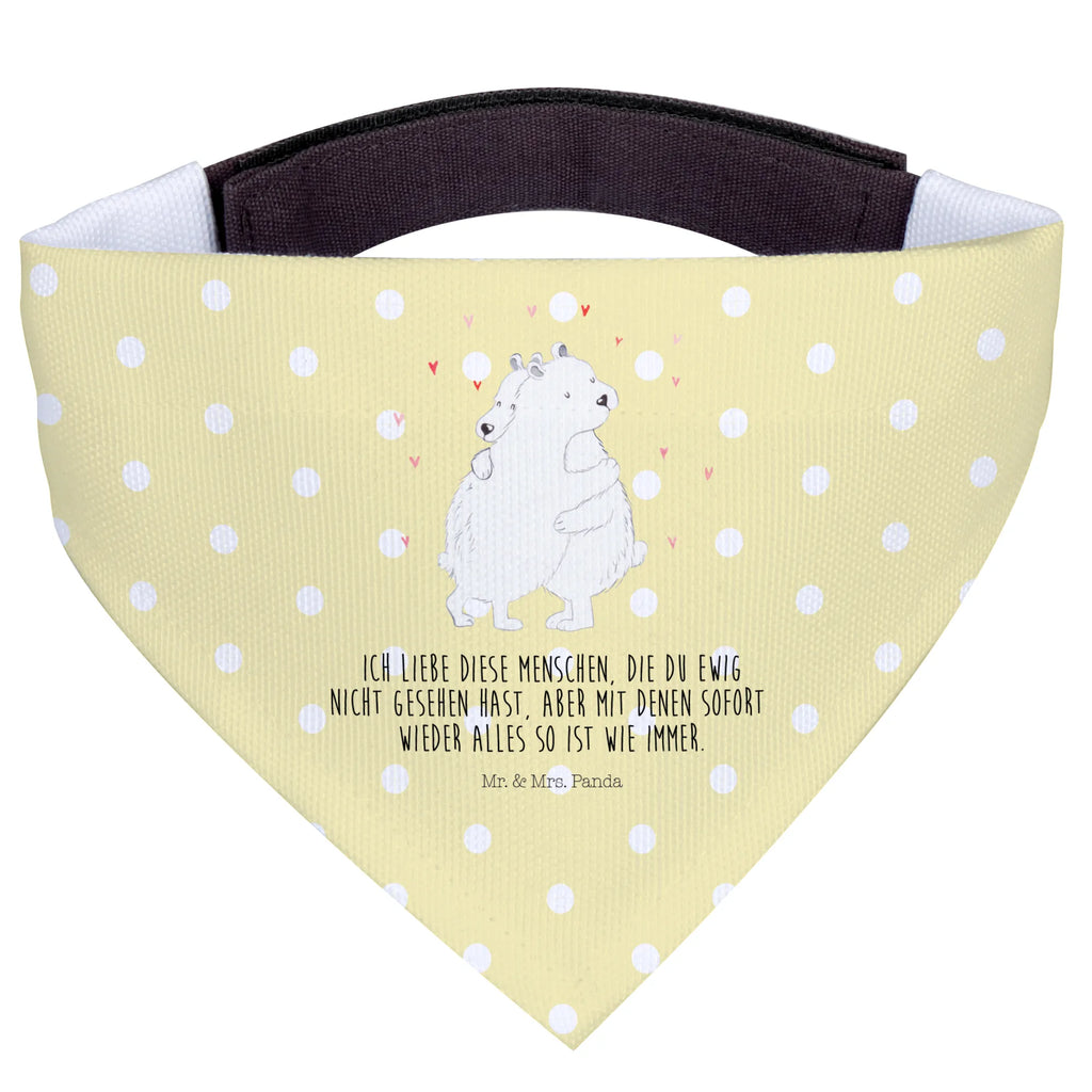 Hundehalstuch Eisbär Umarmen Halstuch, Hundehalstuch, Tuch, Hunde, Mittel, Mittelgroße Hunde, Lustige Sprüche, Tiere, Tiermotive, Gute Laune