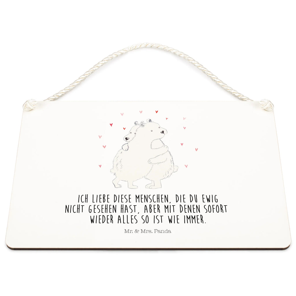 Decorative sign Icebear Embrace dekotafel, Schild, Wandschild, Holztafel, Küchenschild, dekoration schild, holzbild, Deko Schild, Holzschild, Badschild, Dekoschild, hängeschild, Spruchschild, wandtafel, Türschild Familie, Deko Wandtafel, Schild mit Spruch, wandhänger, Türschild, sprüche schild, dekoschilder, Motivschild, Tiere, Tiermotive, Gute Laune, Lustige Sprüche