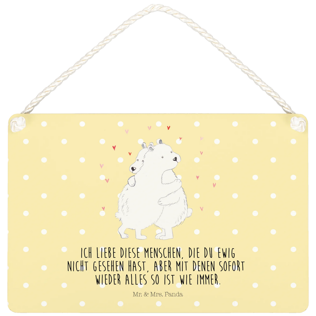 Decorative sign Icebear Embrace dekotafel, Schild, Wandschild, Holztafel, Küchenschild, dekoration schild, holzbild, Deko Schild, Holzschild, Badschild, Dekoschild, hängeschild, Spruchschild, wandtafel, Türschild Familie, Deko Wandtafel, Schild mit Spruch, wandhänger, Türschild, sprüche schild, dekoschilder, Motivschild, Tiere, Tiermotive, Gute Laune, Lustige Sprüche