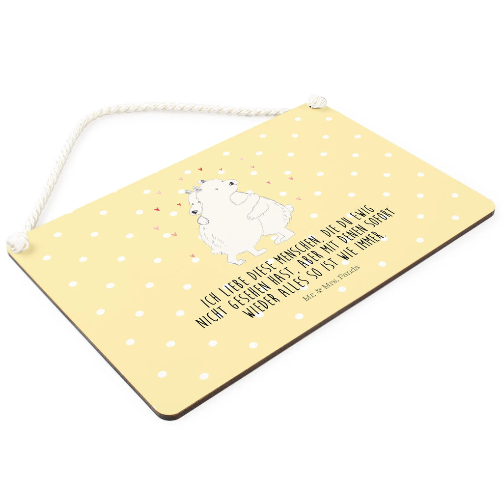Decorative sign Icebear Embrace dekotafel, Schild, Wandschild, Holztafel, Küchenschild, dekoration schild, holzbild, Deko Schild, Holzschild, Badschild, Dekoschild, hängeschild, Spruchschild, wandtafel, Türschild Familie, Deko Wandtafel, Schild mit Spruch, wandhänger, Türschild, sprüche schild, dekoschilder, Motivschild, Tiere, Tiermotive, Gute Laune, Lustige Sprüche