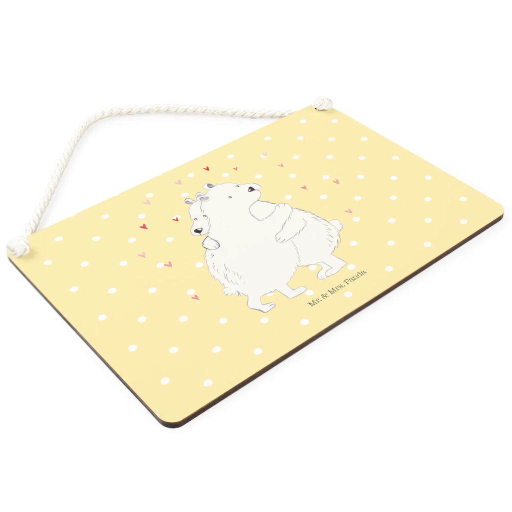 Decorative sign Icebear Embrace dekotafel, Schild, Wandschild, Holztafel, Küchenschild, dekoration schild, holzbild, Deko Schild, Holzschild, Badschild, Dekoschild, hängeschild, Spruchschild, wandtafel, Türschild Familie, Deko Wandtafel, Schild mit Spruch, wandhänger, Türschild, sprüche schild, dekoschilder, Motivschild, Tiere, Tiermotive, Gute Laune, Lustige Sprüche