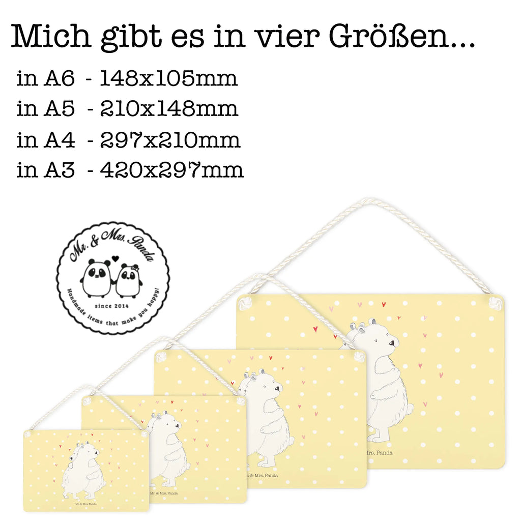 Decorative sign Icebear Embrace dekotafel, Schild, Wandschild, Holztafel, Küchenschild, dekoration schild, holzbild, Deko Schild, Holzschild, Badschild, Dekoschild, hängeschild, Spruchschild, wandtafel, Türschild Familie, Deko Wandtafel, Schild mit Spruch, wandhänger, Türschild, sprüche schild, dekoschilder, Motivschild, Tiere, Tiermotive, Gute Laune, Lustige Sprüche