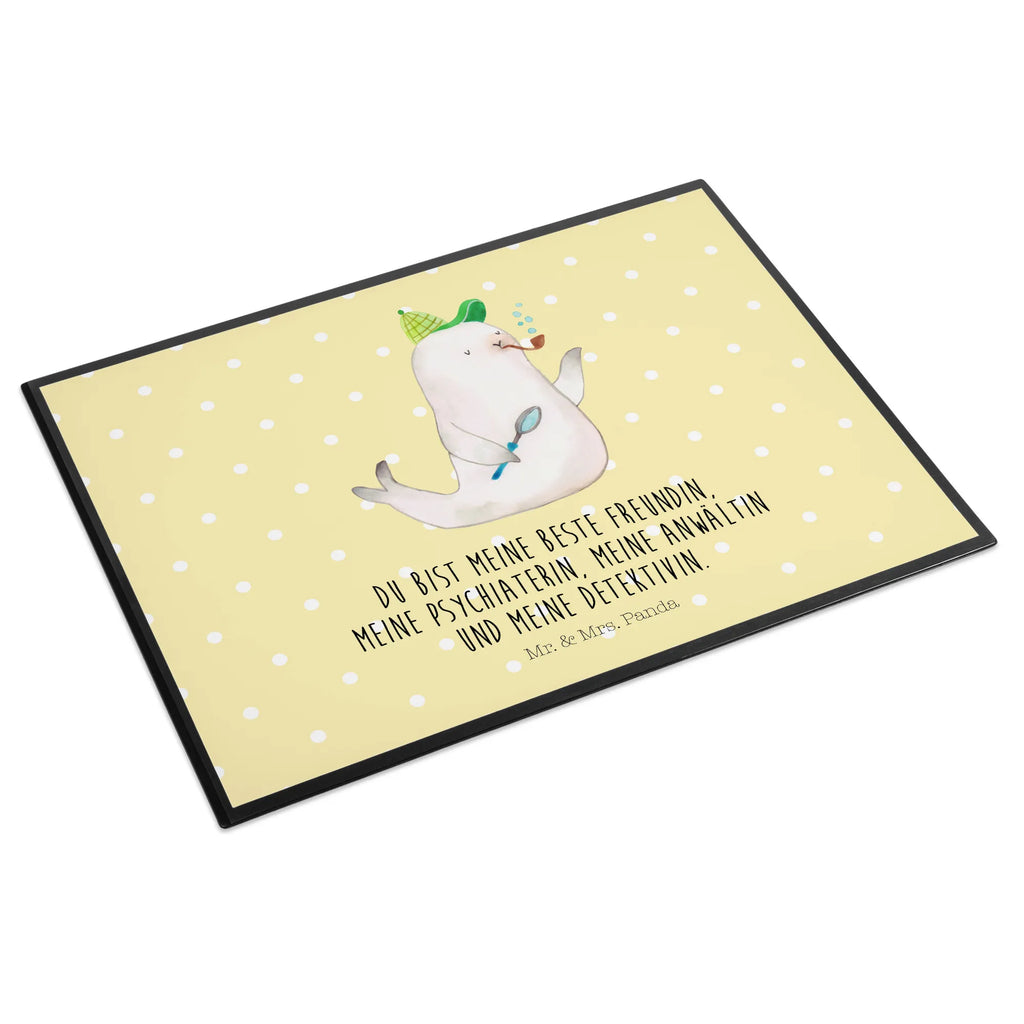 Podkładka na biurko foka Sherlock arbeitsmatte, pultunterlage, tischpads, Schreibtisch Unterlagen, tischauflage, schreibauflage, tischauflagen, tischmatte, schreibtischauflagen, schreibauflagen, Schreibunterlage, Tischunterlage, tischpad, schreibtischmatte, schreibtischunterlagen, arbeitsunterlage, Schreibtischauflage, schreibtischunterlage, tischmatten, Schreibtisch Matte, schreibmatte, Tiere, Tiermotive, Gute Laune, Lustige Sprüche