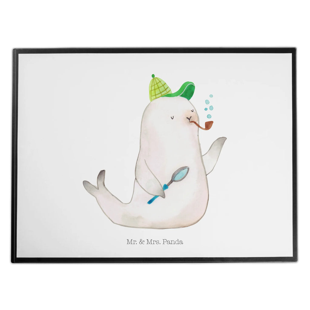 Podkładka na biurko foka Sherlock arbeitsmatte, pultunterlage, tischpads, Schreibtisch Unterlagen, tischauflage, schreibauflage, tischauflagen, tischmatte, schreibtischauflagen, schreibauflagen, Schreibunterlage, Tischunterlage, tischpad, schreibtischmatte, schreibtischunterlagen, arbeitsunterlage, Schreibtischauflage, schreibtischunterlage, tischmatten, Schreibtisch Matte, schreibmatte, Tiere, Tiermotive, Gute Laune, Lustige Sprüche