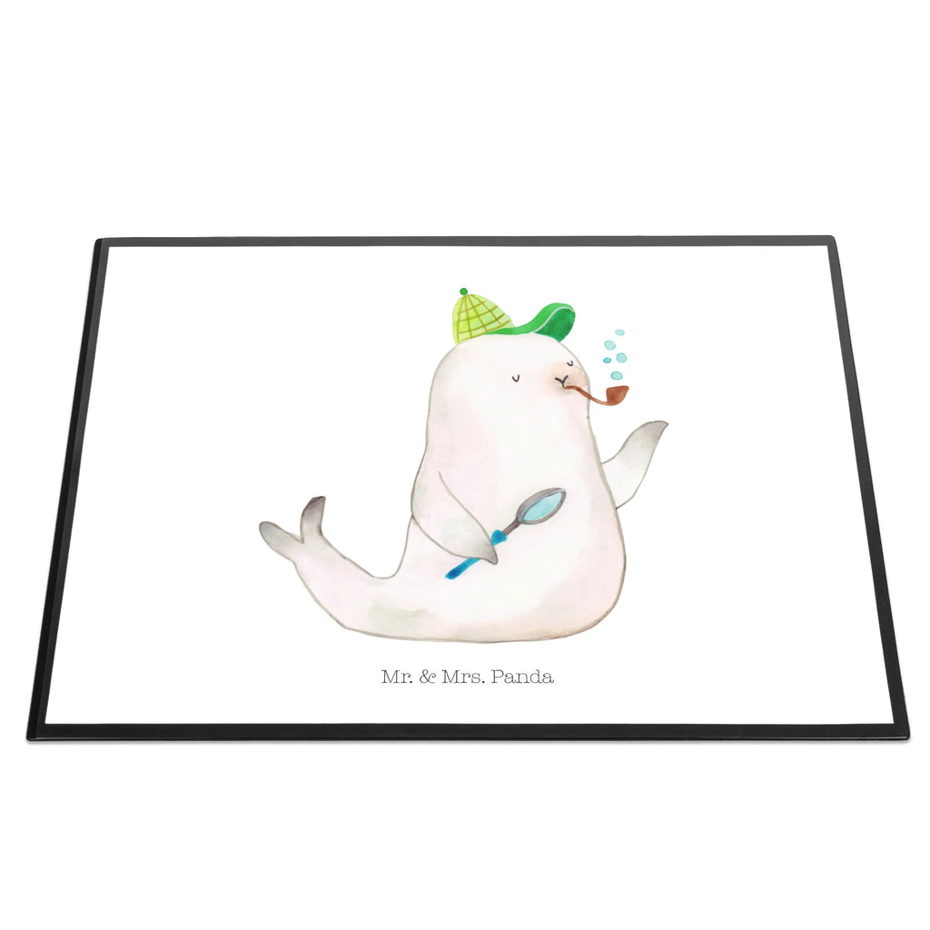 Podkładka na biurko foka Sherlock arbeitsmatte, pultunterlage, tischpads, Schreibtisch Unterlagen, tischauflage, schreibauflage, tischauflagen, tischmatte, schreibtischauflagen, schreibauflagen, Schreibunterlage, Tischunterlage, tischpad, schreibtischmatte, schreibtischunterlagen, arbeitsunterlage, Schreibtischauflage, schreibtischunterlage, tischmatten, Schreibtisch Matte, schreibmatte, Tiere, Tiermotive, Gute Laune, Lustige Sprüche