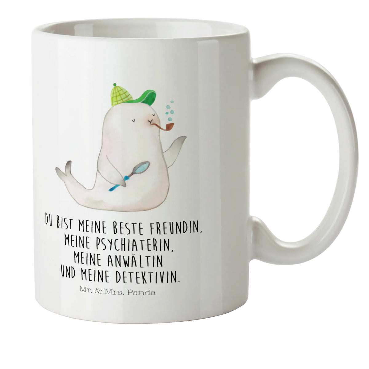 Kindertasse Robbe Sherlock