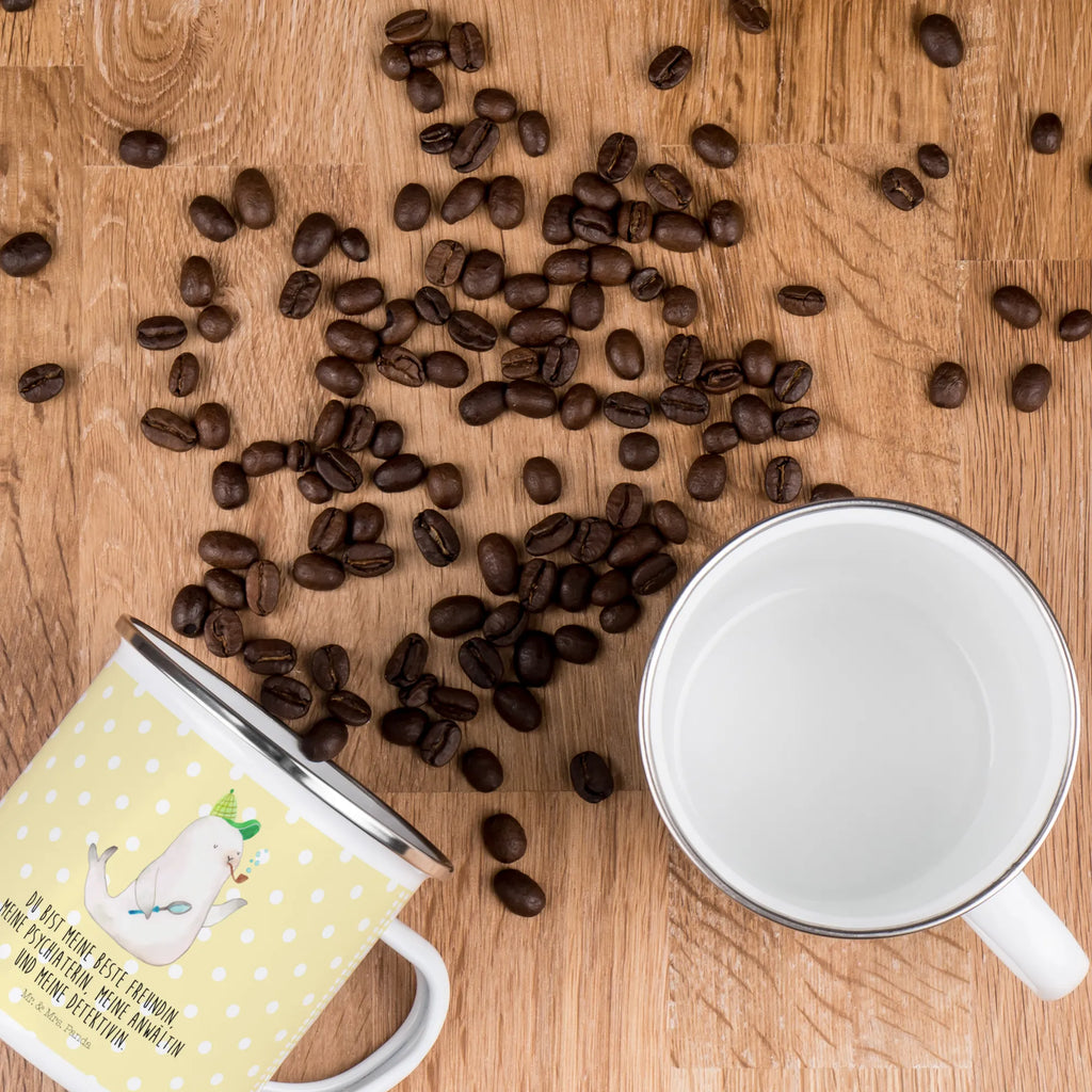 Camping Emaille Tasse Robbe Sherlock Emailletasse, Kaffeebecher, Teebecher, wandertasse, becher emaille, Teetasse, Pott, Tasse, Reisebecher, Campingbecher, Metalltasse, Kaffeetasse, metallbecher, wanderbecher, Becher, reisetasse, emaillebecher, Tasse Emaille, Blechtasse, Campingtasse, Emaille Becher, Trinkbecher, blechbecher, Emaille Tasse, Tiere, Tiermotive, Gute Laune, Lustige Sprüche