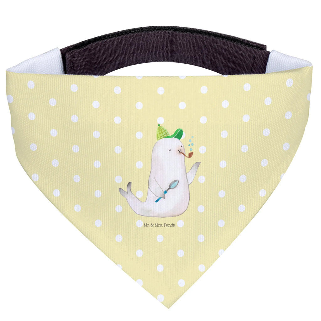 Hundehalstuch Robbe Sherlock Halstuch, Mittel, Mittelgroße Hunde, Hundehalstuch, Hunde, Tuch, Lustige Sprüche, Tiere, Tiermotive, Gute Laune