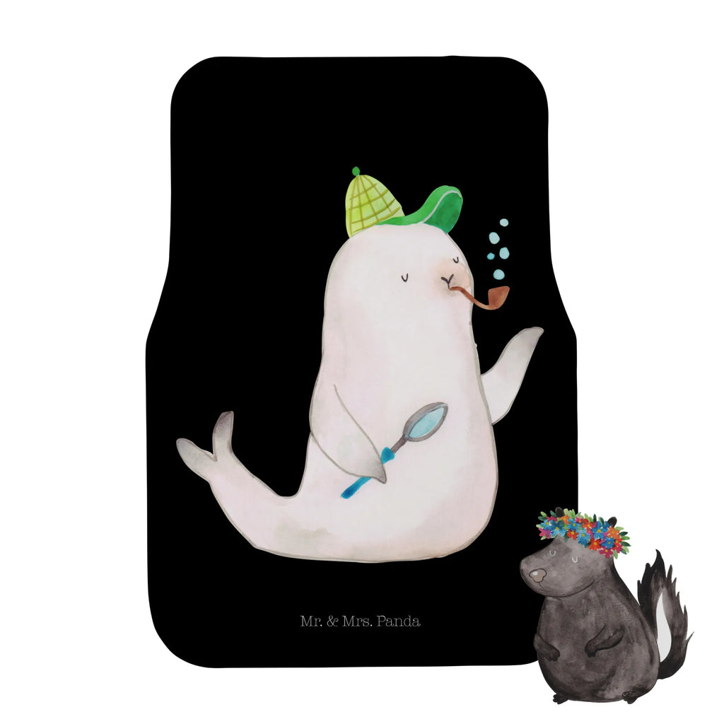 Driver car mat seal sherlock car floor mats, floor mat car, driver, dirty mat car, small animals, cute, funny, cute animal motives, hand drawn, small world, funny sayings, good mood, happy, gifts, gift ideas, special gifts, animal lover, card