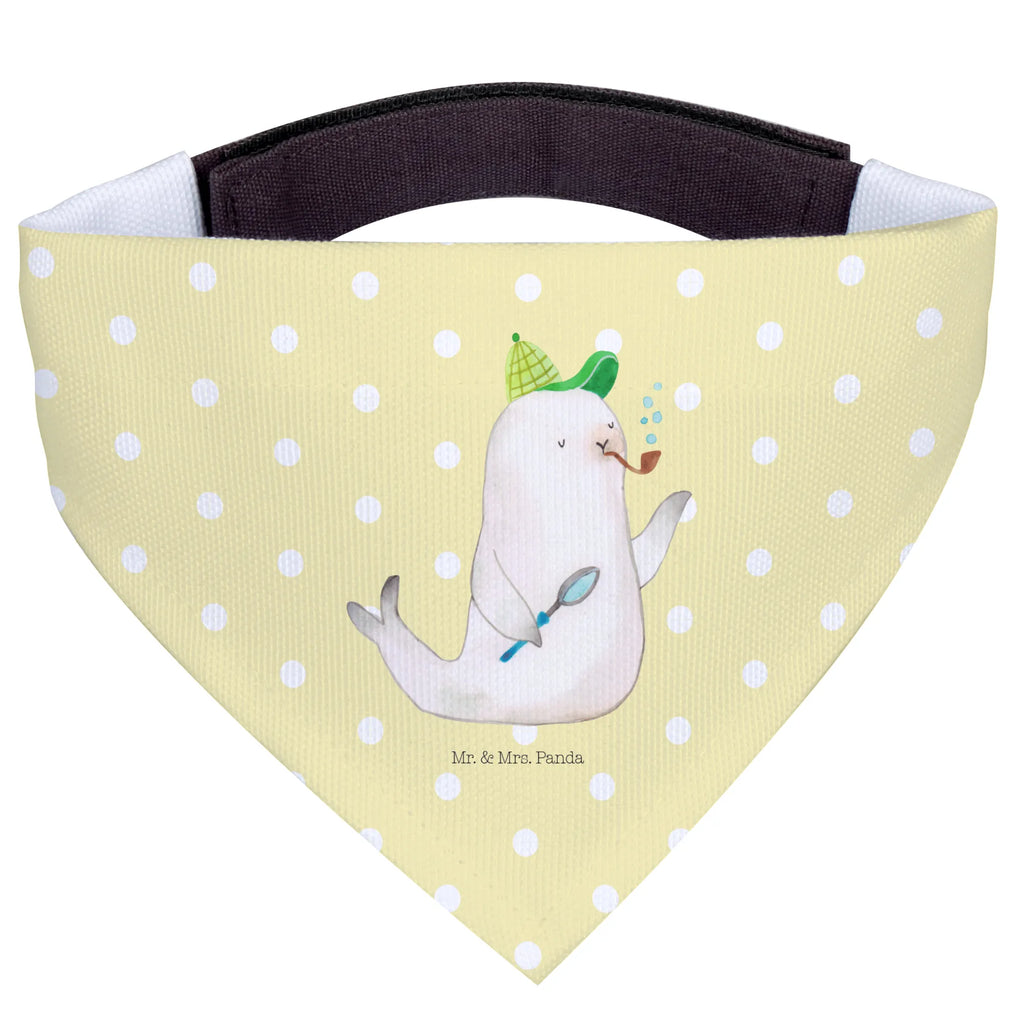 Hundehalstuch Robbe Sherlock Halstuch, Mittel, Mittelgroße Hunde, Hundehalstuch, Hunde, Tuch, Lustige Sprüche, Tiere, Tiermotive, Gute Laune