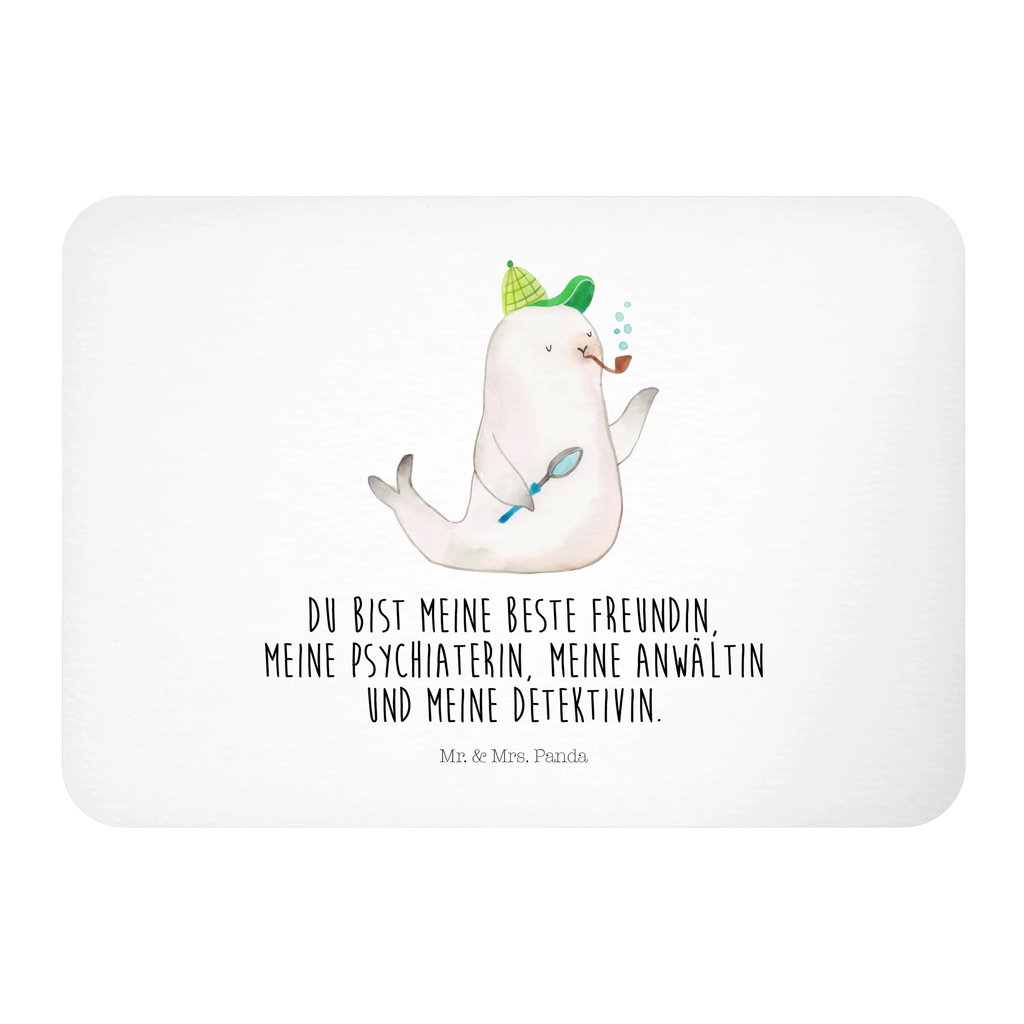 Magnet Robbe Sherlock Kühlschrankmagnet, Souvenir Magnet, Motivmagnete, Whiteboard Magnet, Dekomagnet, Notiz Magnet, Pinnwandmagnet, Kühlschrank Dekoration, Tiermotive, Gute Laune, lustige Sprüche, Tiere