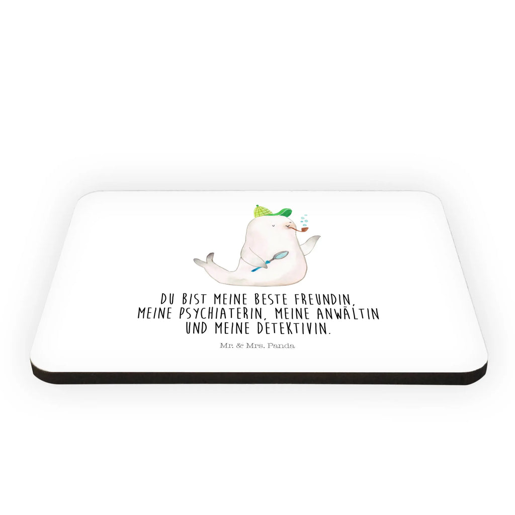 Magnet Robbe Sherlock Kühlschrankmagnet, Souvenir Magnet, Motivmagnete, Whiteboard Magnet, Dekomagnet, Notiz Magnet, Pinnwandmagnet, Kühlschrank Dekoration, Tiermotive, Gute Laune, lustige Sprüche, Tiere