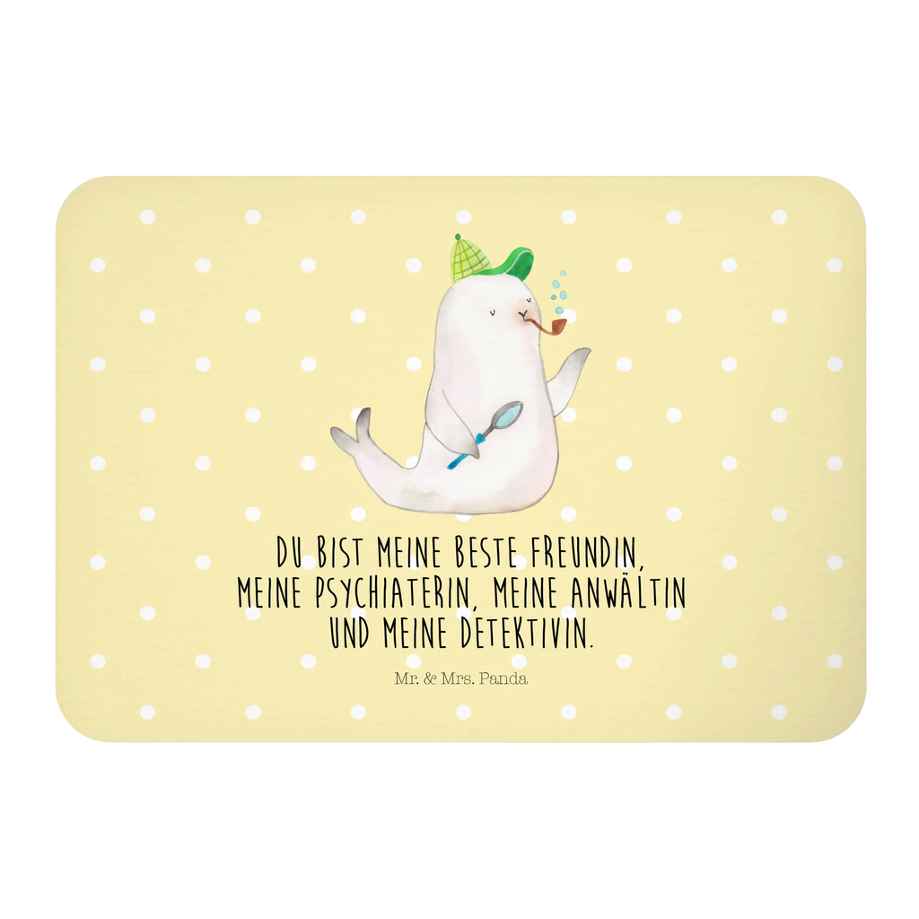 Magnet Robbe Sherlock Kühlschrankmagnet, Souvenir Magnet, Motivmagnete, Whiteboard Magnet, Dekomagnet, Notiz Magnet, Pinnwandmagnet, Kühlschrank Dekoration, Tiermotive, Gute Laune, lustige Sprüche, Tiere