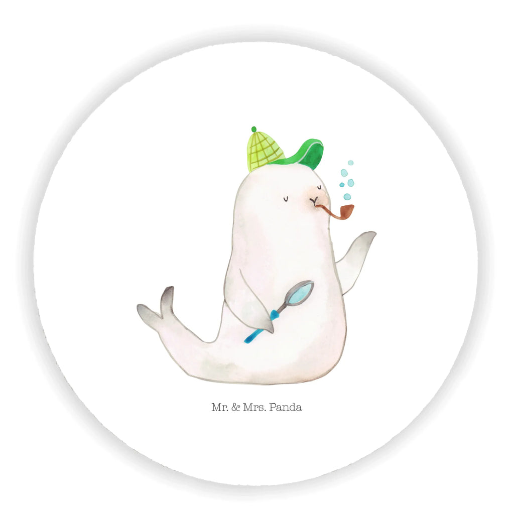 Round magnet seal sherlock Dekomagnet, Pinnwandmagnet, Notiz Magnet, Whiteboard Magnet, Motivmagnete, Kühlschrank Dekoration, Souvenir Magnet, Kühlschrankmagnet, Tiermotive, Gute Laune, lustige Sprüche, Tiere