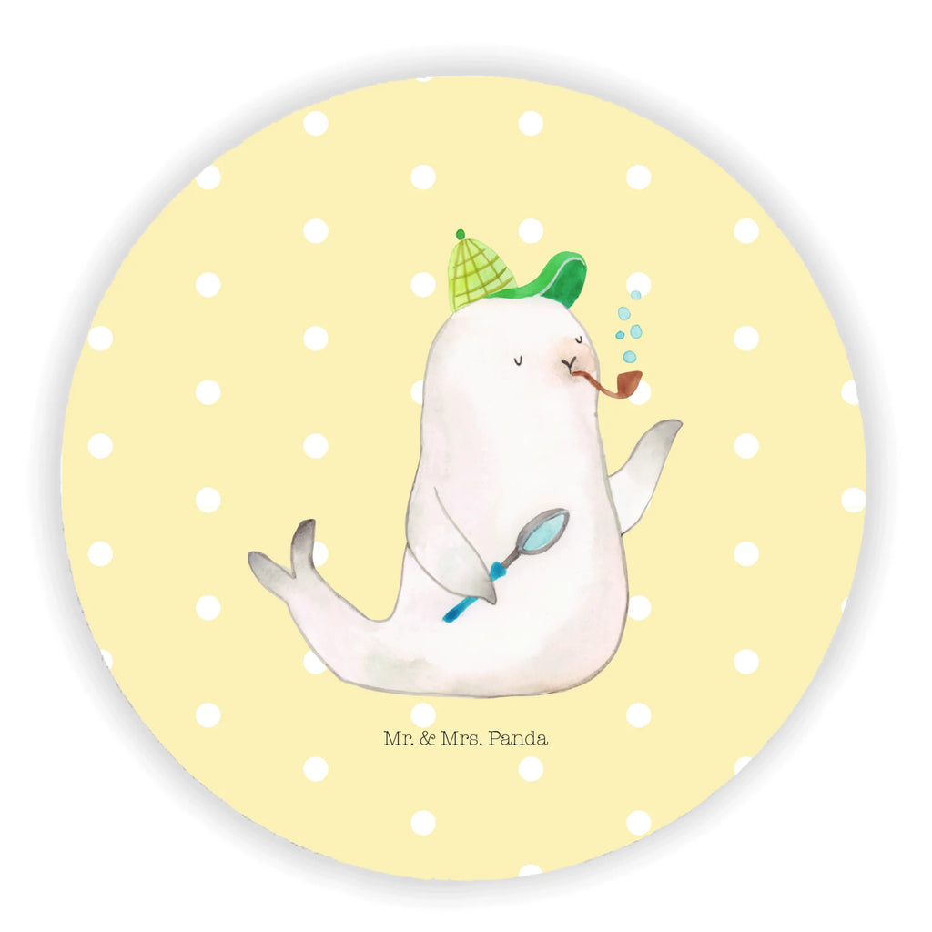 Round magnet seal sherlock Dekomagnet, Pinnwandmagnet, Notiz Magnet, Whiteboard Magnet, Motivmagnete, Kühlschrank Dekoration, Souvenir Magnet, Kühlschrankmagnet, Tiermotive, Gute Laune, lustige Sprüche, Tiere