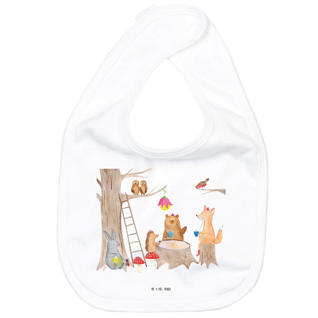 Bib forest animals picnic baby shower, spit cloth, baby bib, toddler, drool bib, baby party, small animals, cute, funny, cute animal motives, hand drawn, small world, funny sayings, good mood, happy, gifts, gift ideas, special gifts, animal lover, card, squirrel, hare, picnic, forest, forest animals, hedgehog, fox, mouse