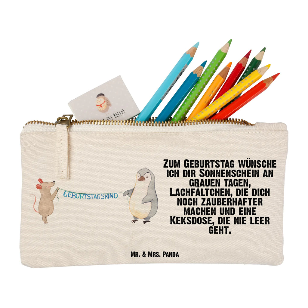 Make-up bag mouse penguin Birthday toiletry bag, Schlampermäppchen, Schminktasche, Kulturbeutel, aufbewahrungsbeutel, pencil case, Schminkbeutel, Waschbeutel, Stiftemäppchen, Mäppchen, Waschtasche, Federmappe, utensilientasche, beauty tasche, Kosmetikbeutel, Kulturtasche, kosmetiktäschchen, Schminktäschchen, Etui, beauty case, Kosmetiktasche, pinsel tasche, aufbewahrungstasche, Geburtstag, Geburtstagsgeschenk, Geschenk, Geburtstage, Maus, Happy Birthday, Geburtstagsfeier, Pinguin