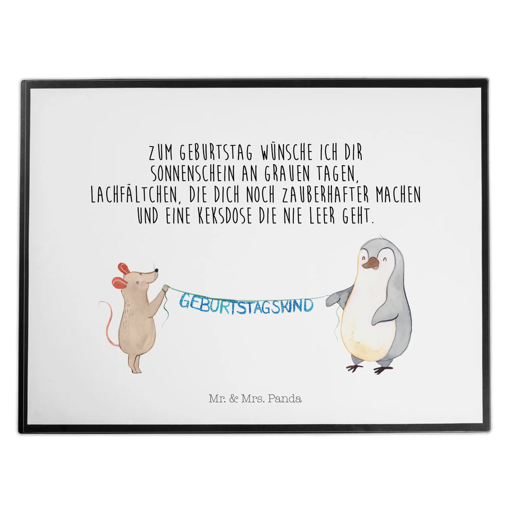Schreibtischunterlage Maus Pinguin Geburtstag Schreibtischauflage, Büroartikel, Schreibunterlage, Bürobedarf, Schreibwaren, Schreibtischunterlage Groß, Schreibtisch Unterlagen, Geburtstag, Geburtstagsgeschenk, Geschenk, Geburtstage, Happy Birthday, Pinguin, Maus, Geburtstagsfeier