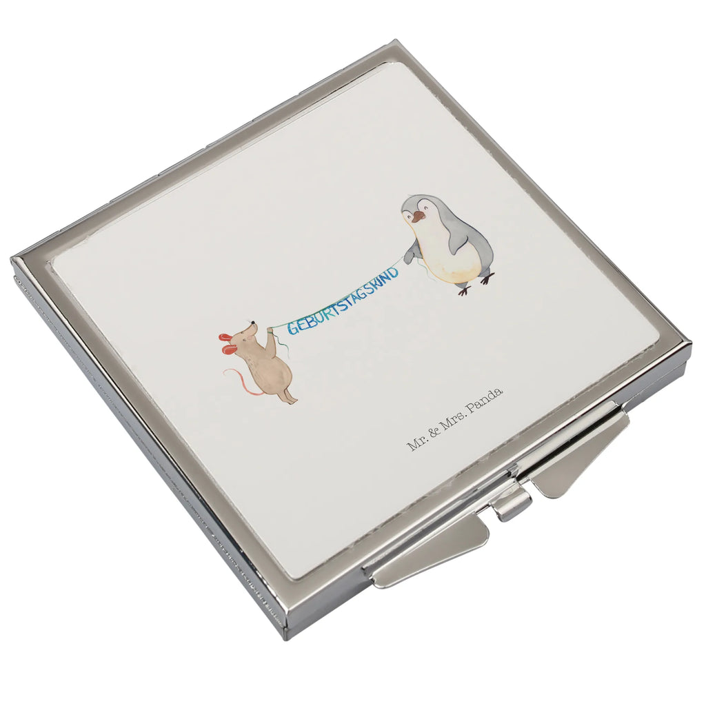 Handtaschenspiegel quadratisch Maus Pinguin Geburtstag Reise Spiegel, Kosmetikspiegel Klein, Kompaktspiegel, Handspiegel Zum Mitnehmen, Deko Handspiegel, Handspiegel Für Damen, Spiegel Für Schminktasche, Klappbarer Handspiegel, Handtaschenspiegel, Handspiegel Mit Hülle, Quadratischer Handspiegel, Spiegel Für Make-Up Tasche, Schminkspiegel Kompakt, Klappbarer Taschenspiegel, Design Taschenspiegel, Spiegel Für Unterwegs, Schminkspiegel To Go, Klappspiegel, Taschen-Kosmetikspiegel, Handspiegel Geschenkidee, Vintage Kompaktspiegel, Taschenspiegel, Runder Taschenspiegel, Silber, Spiegel Für Handtasche, Tragbarer Spiegel, Mini Spiegel, Geschenk, Geburtstag, Geburtstagsgeschenk, Pinguin, Maus, Geburtstagsfeier, Geburtstage, Happy Birthday