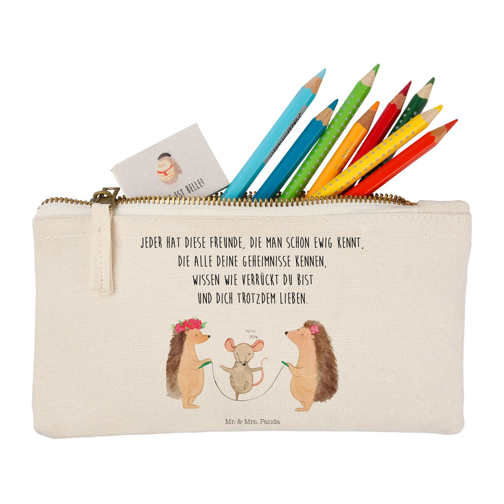 Make-up bag Hedgehog skipping Kosmetikbeutel, Stiftemäppchen, Kulturtasche, Schminktäschchen, Kulturbeutel, Waschtasche, aufbewahrungsbeutel, beauty tasche, Schminktasche, toiletry bag, beauty case, kosmetiktäschchen, Schlampermäppchen, aufbewahrungstasche, Mäppchen, pencil case, Schminkbeutel, Kosmetiktasche, Etui, utensilientasche, Waschbeutel, Federmappe, pinsel tasche, Tiermotive, Tiere, Lustige Sprüche, Gute Laune, Kinder, Seilhüpfen, Maus, Seilspringen, Igel, Kindergarten