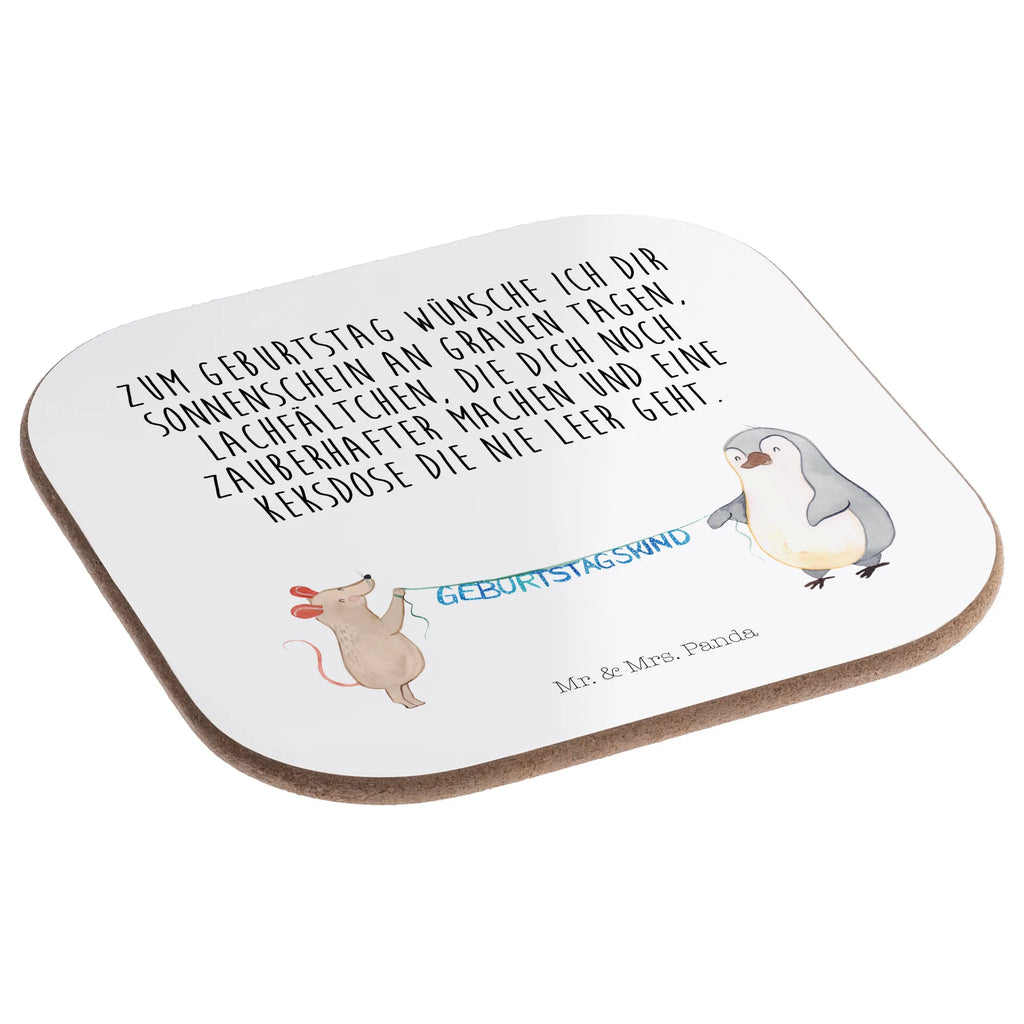 Podkładka Mysz Pingwin urodziny Urodziny, prezent urodzinowy, prezent