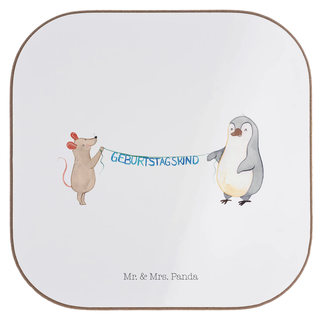 Podkładka Mysz Pingwin urodziny Urodziny, prezent urodzinowy, prezent