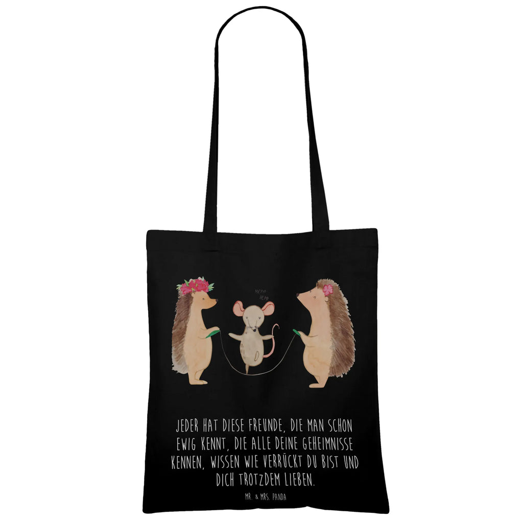 Tote bag Hedgehog skipping