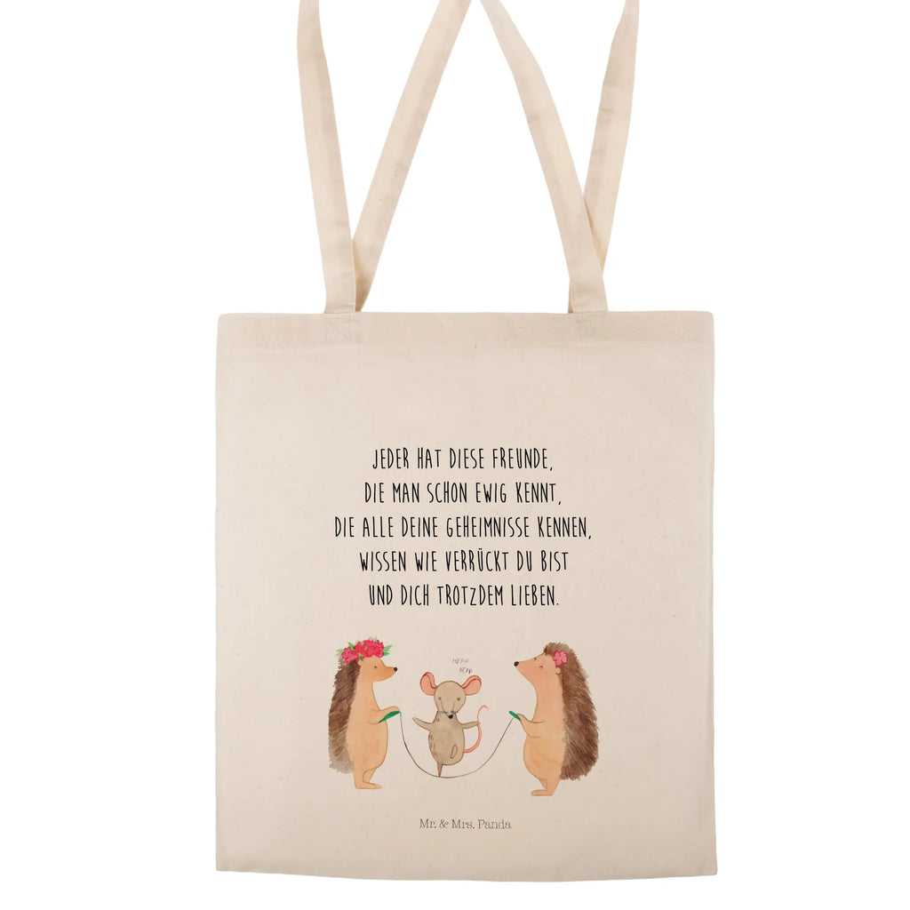 Tote bag Hedgehog skipping