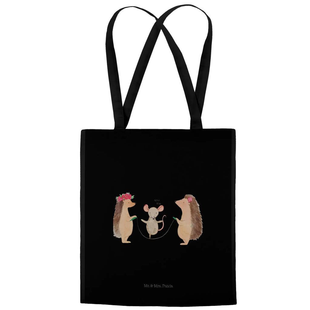 Tote bag Hedgehog skipping