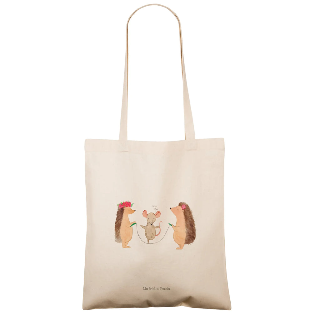 Tote bag Hedgehog skipping