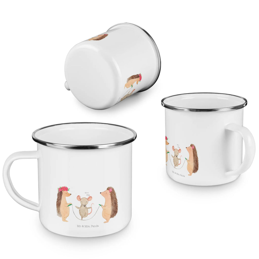 Kempingowy kubek emaliowany jeż Skakanie na skakance Reisebecher, Blechtasse, Pott, reisetasse, becher emaille, Metalltasse, Tasse Emaille, Kaffeetasse, Teebecher, Emailletasse, wanderbecher, emaillebecher, Trinkbecher, Campingtasse, Emaille Tasse, Emaille Becher, Becher, Teetasse, Kaffeebecher, metallbecher, blechbecher, Tasse, Campingbecher, wandertasse, Tiere, Tiermotive, Gute Laune, Lustige Sprüche, Igel, Maus, Kindergarten, Seilspringen, Seilhüpfen, Kinder