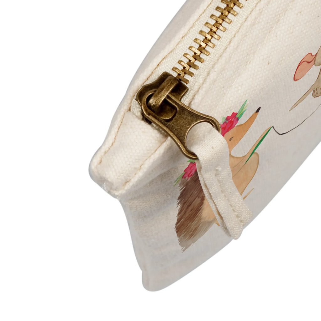 Make-up bag Hedgehog skipping Kosmetikbeutel, Stiftemäppchen, Kulturtasche, Schminktäschchen, Kulturbeutel, Waschtasche, aufbewahrungsbeutel, beauty tasche, Schminktasche, toiletry bag, beauty case, kosmetiktäschchen, Schlampermäppchen, aufbewahrungstasche, Mäppchen, pencil case, Schminkbeutel, Kosmetiktasche, Etui, utensilientasche, Waschbeutel, Federmappe, pinsel tasche, Tiermotive, Tiere, Lustige Sprüche, Gute Laune, Kinder, Seilhüpfen, Maus, Seilspringen, Igel, Kindergarten