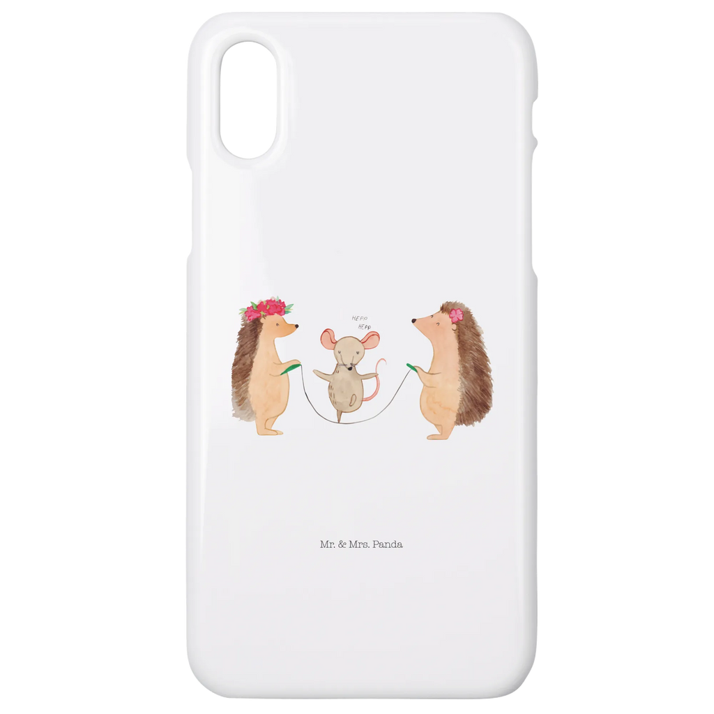 Etui na iPhone 10 jeż Skakanie na skakance Hülle, Iphone X, Handycover, Iphone 10, Handy Case, Handyhülle, Handy, Cover, Lustige Sprüche, Tiermotive, Tiere, Gute Laune, Maus, Kinder, Igel, Seilhüpfen, Kindergarten, Seilspringen