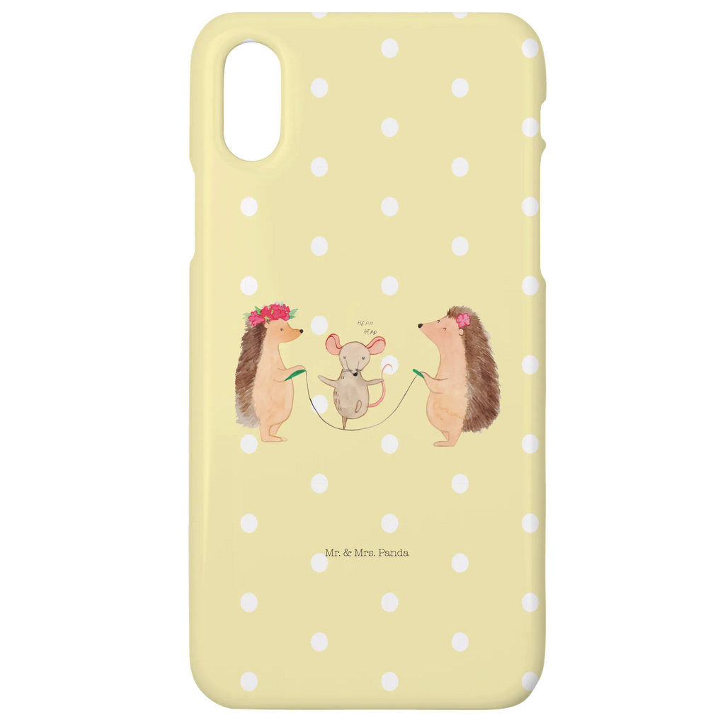 Etui na iPhone 10 jeż Skakanie na skakance Hülle, Iphone X, Handycover, Iphone 10, Handy Case, Handyhülle, Handy, Cover, Lustige Sprüche, Tiermotive, Tiere, Gute Laune, Maus, Kinder, Igel, Seilhüpfen, Kindergarten, Seilspringen